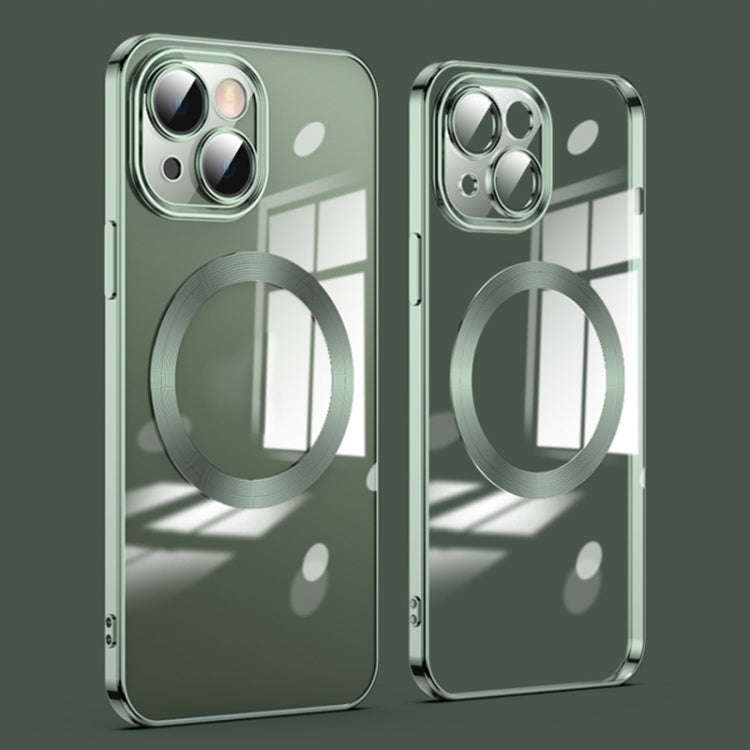 Lens Protector MagSafe Electroplated Phone Case, For iPhone 14 Pro, For iPhone 14 Plus, For iPhon...