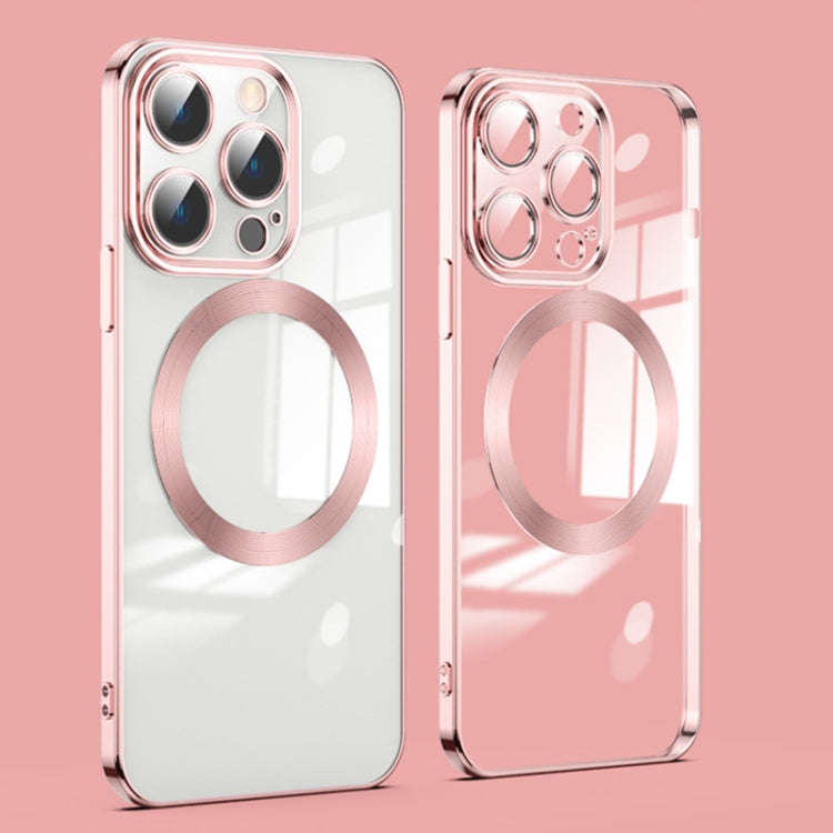 Lens Protector MagSafe Electroplated Phone Case, For iPhone 14 Pro, For iPhone 14 Plus, For iPhon...