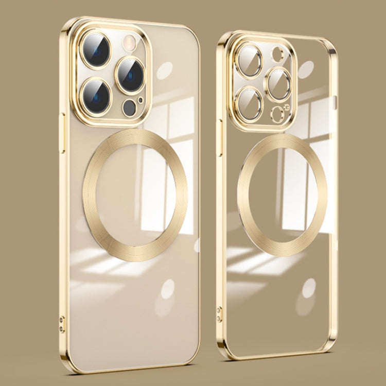 Lens Protector MagSafe Electroplated Phone Case, For iPhone 14 Pro, For iPhone 14 Plus, For iPhon...