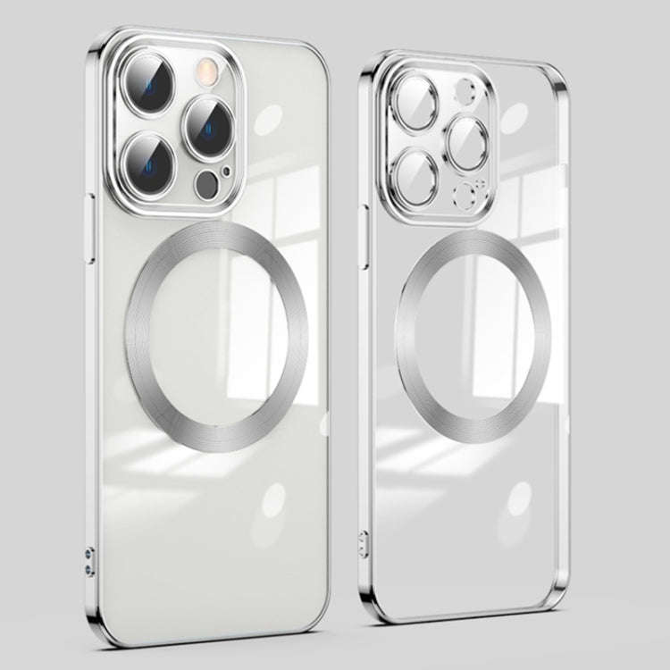 Lens Protector MagSafe Electroplated Phone Case, For iPhone 14 Pro, For iPhone 14 Plus, For iPhon...