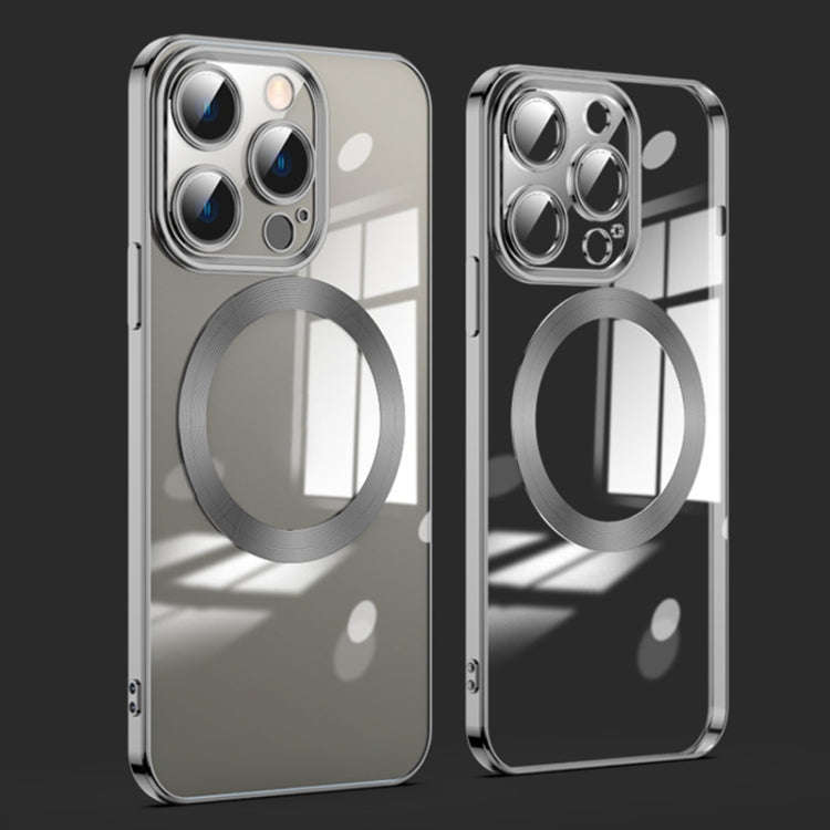 Lens Protector MagSafe Electroplated Phone Case, For iPhone 14 Pro, For iPhone 14 Plus, For iPhon...