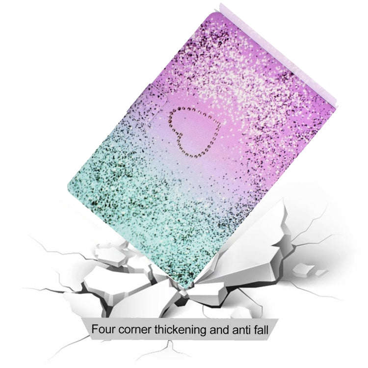 Voltage TPU Left and Right Open Flat Leather Case with Sleep Function & Card Buckle Anti-skid Str...