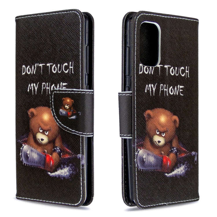 Colored Drawing Pattern Horizontal Flip Leather Case with Holder & Card Slots & Wallet, For Galax...