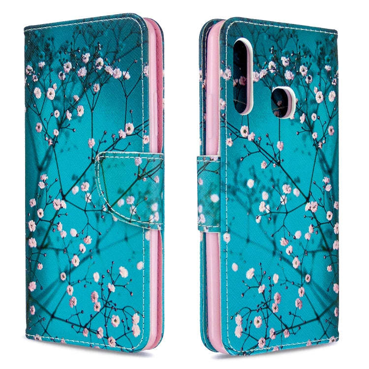 Colored Drawing Pattern Horizontal Flip Leather Case with Holder & Card Slots & Wallet, For Galax...