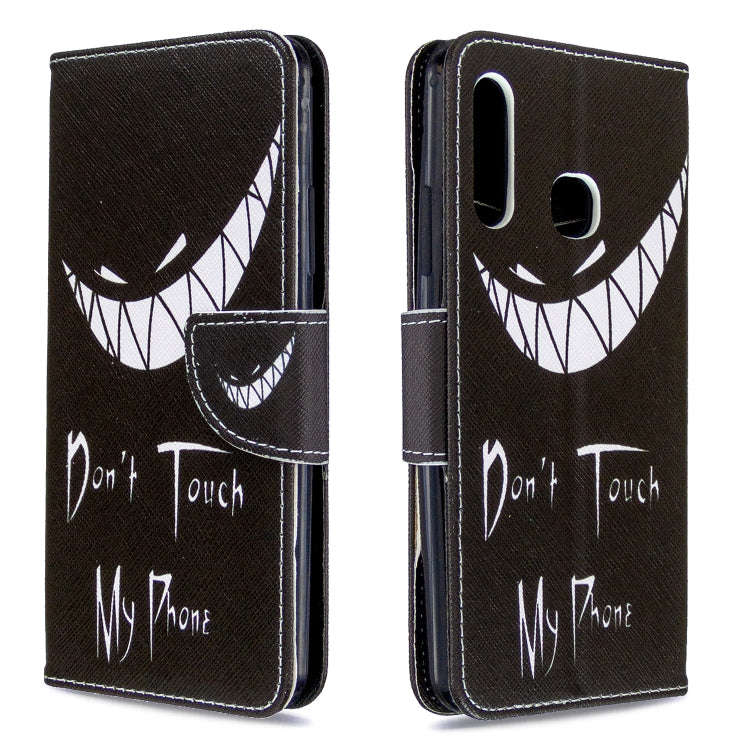 Colored Drawing Pattern Horizontal Flip Leather Case with Holder & Card Slots & Wallet, For Galax...