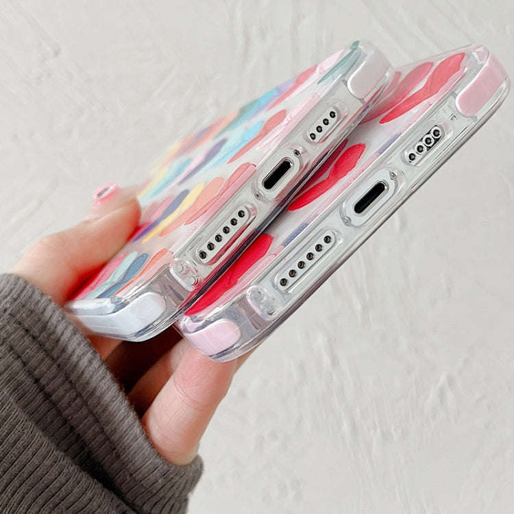Doodle Colorful Lvoe TPU Phone Case, For iPhone 14 Pro, For iPhone 14 Pro Max, For iPhone 11 Pro ...