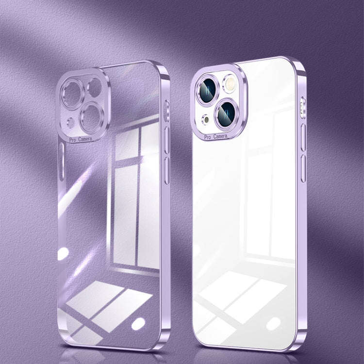 Crystal Plated High Transparency Phone Case, For iPhone 14, For iPhone 14 Plus, For iPhone 14 Pro...