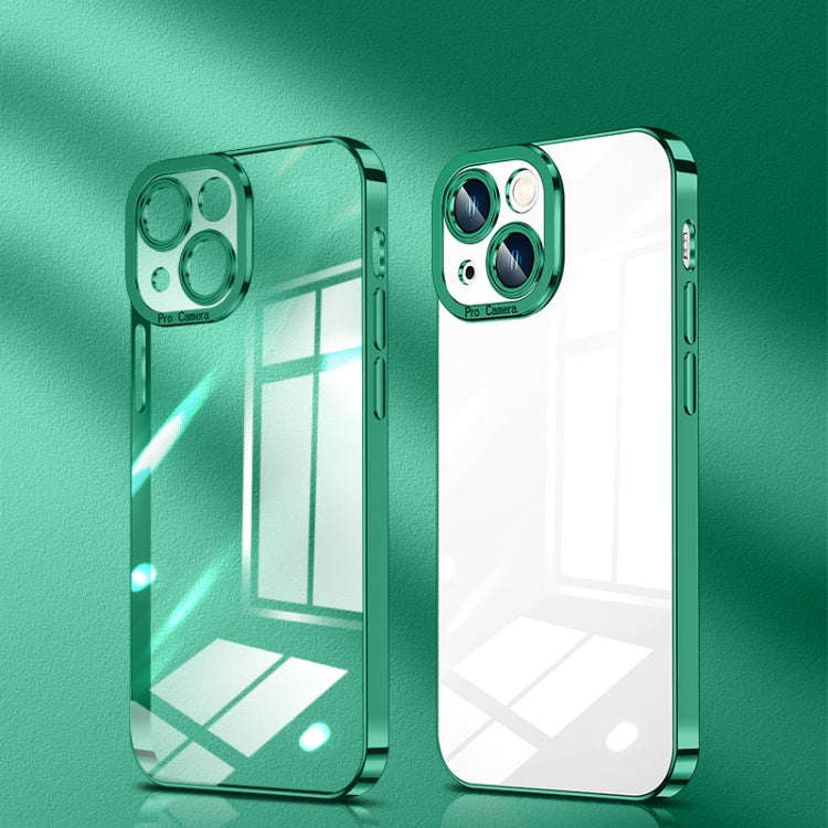 Crystal Plated High Transparency Phone Case, For iPhone 14, For iPhone 14 Plus, For iPhone 14 Pro...