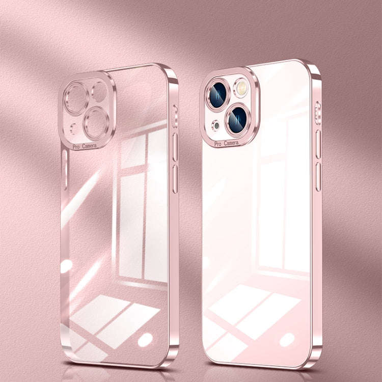 Crystal Plated High Transparency Phone Case, For iPhone 14, For iPhone 14 Plus, For iPhone 14 Pro...