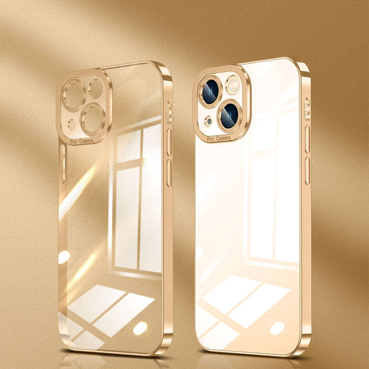 Crystal Plated High Transparency Phone Case, For iPhone 14, For iPhone 14 Plus, For iPhone 14 Pro...