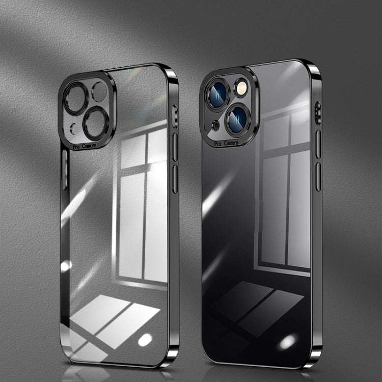 Crystal Plated High Transparency Phone Case, For iPhone 14, For iPhone 14 Plus, For iPhone 14 Pro...