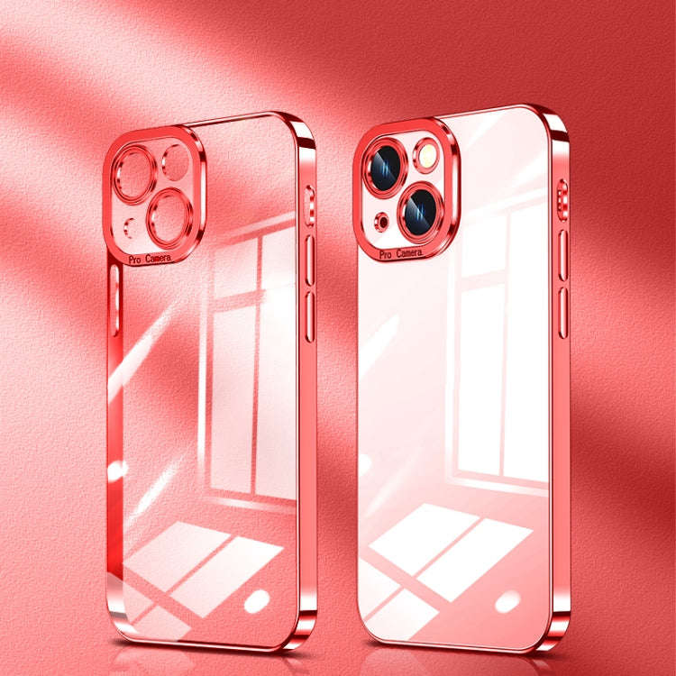 Crystal Plated High Transparency Phone Case, For iPhone 14, For iPhone 14 Plus, For iPhone 14 Pro...