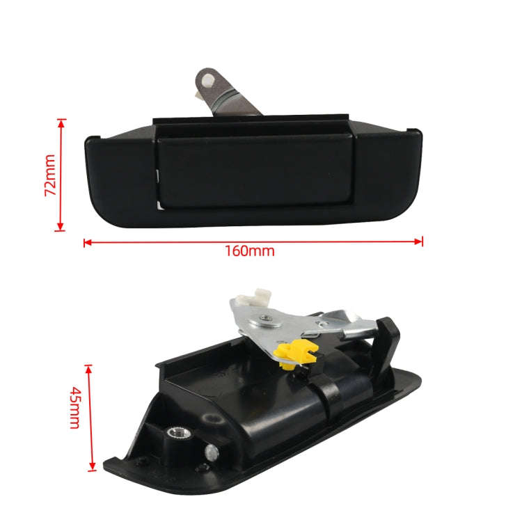 A7601-02 Car Tailgate Puller Handle 69090-89102 / 69090-71010 for Toyota Pickup 1889-1995, A7601-02