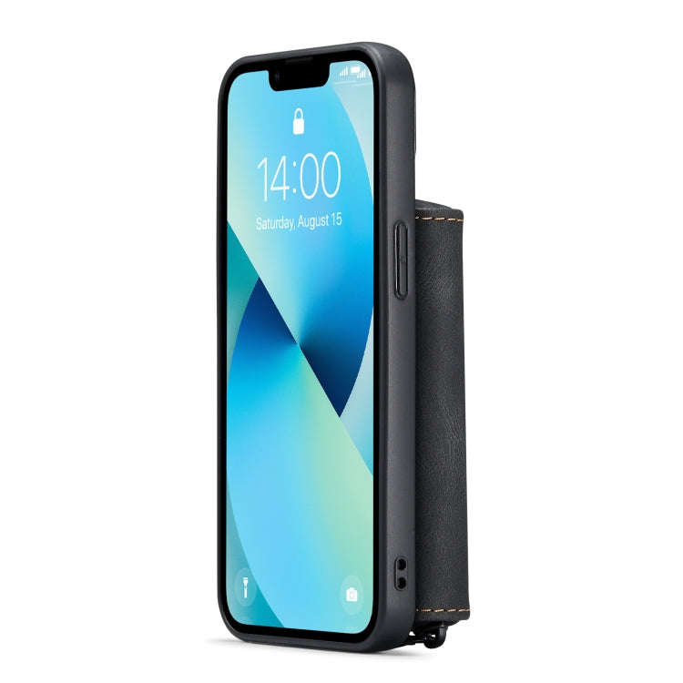JEEHOOD Magnetic Zipper Wallet Leather Phone Case, For iPhone 14, For iPhone 14 Plus, For iPhone ...