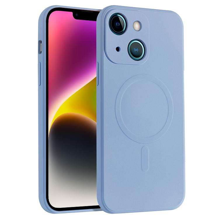 Liquid Silicone Full Coverage Magsafe Phone Case, For iPhone 14, For iPhone 14 Plus, For iPhone 1...