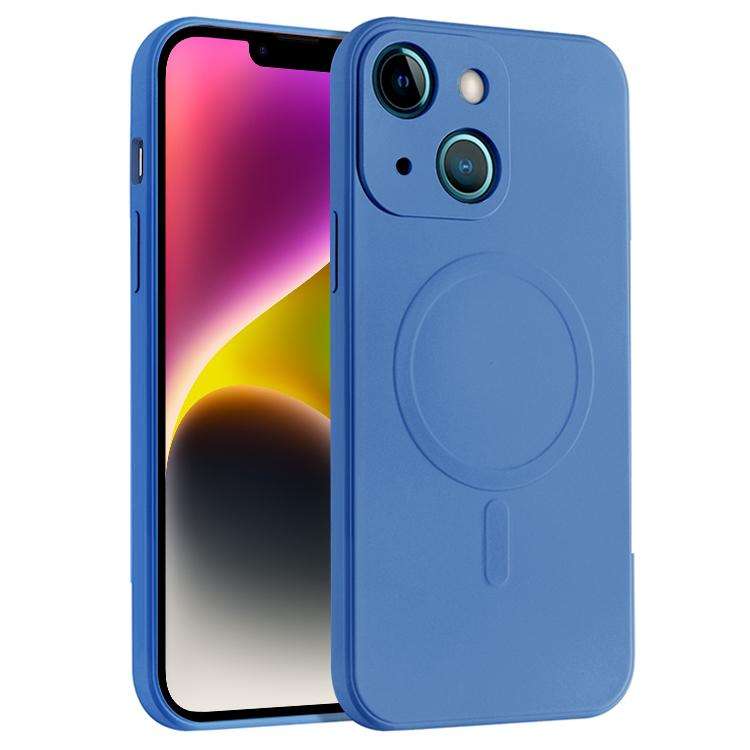 Liquid Silicone Full Coverage Magsafe Phone Case, For iPhone 14, For iPhone 14 Plus, For iPhone 1...