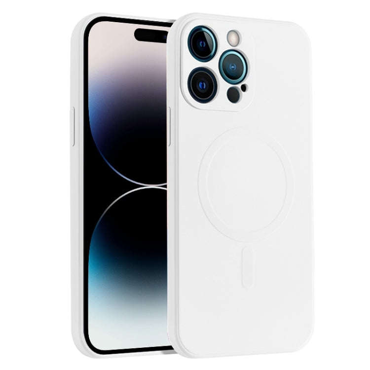 Liquid Silicone Full Coverage Magsafe Phone Case, For iPhone 14, For iPhone 14 Plus, For iPhone 1...