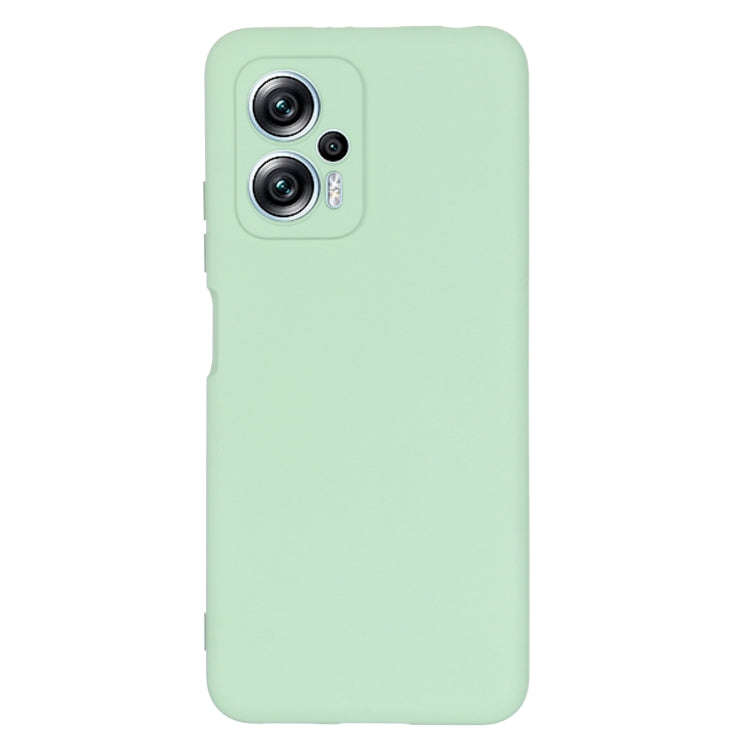 Pure Color Liquid Silicone Shockproof Full Coverage Phone Case, For Xiaomi Poco X4 GT/Redmi Note ...