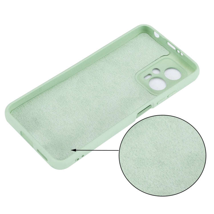 Pure Color Liquid Silicone Shockproof Full Coverage Phone Case, For Xiaomi Poco X4 GT/Redmi Note ...