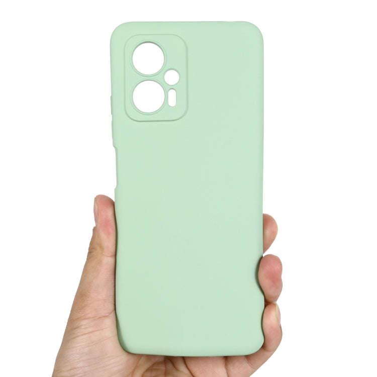 Pure Color Liquid Silicone Shockproof Full Coverage Phone Case, For Xiaomi Poco X4 GT/Redmi Note ...