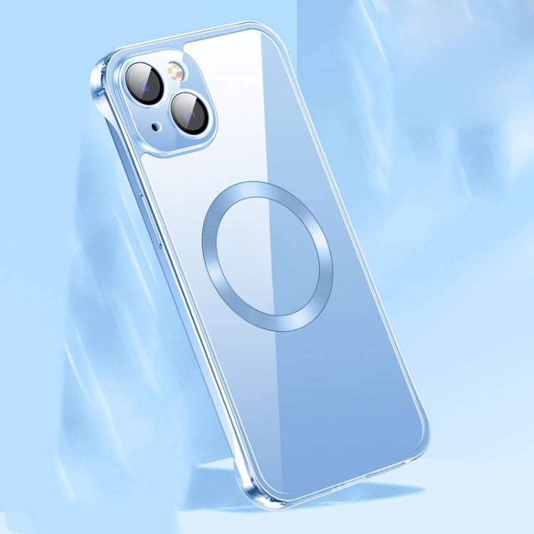 Frameless Glass CD MagSafe Case, For iPhone 14, For iPhone 14 Plus, For iPhone 14 Pro, For iPhone...