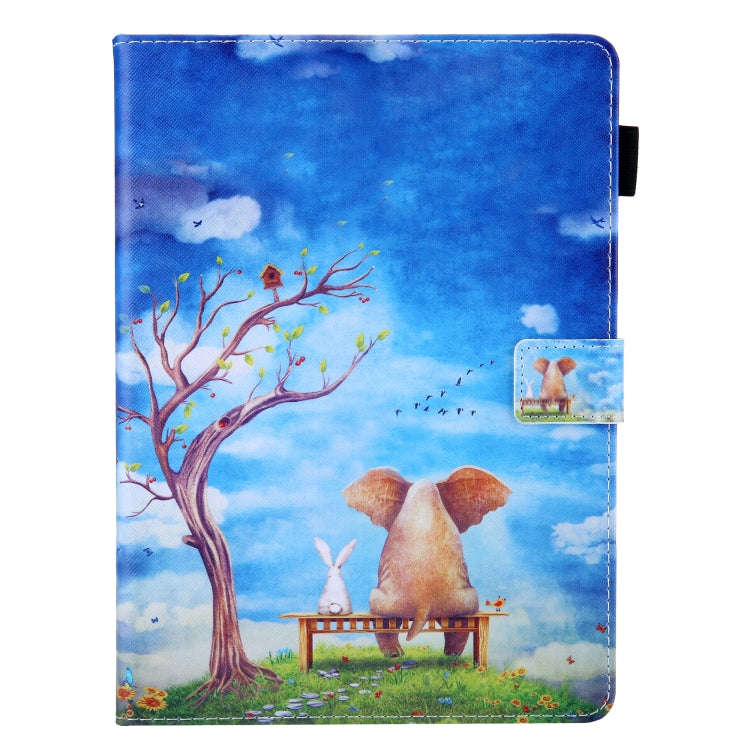 For iPad Pro 11 (2020) & (2018) Painted Pattern Tablet PC Protective Leather Case with Bracket & ...
