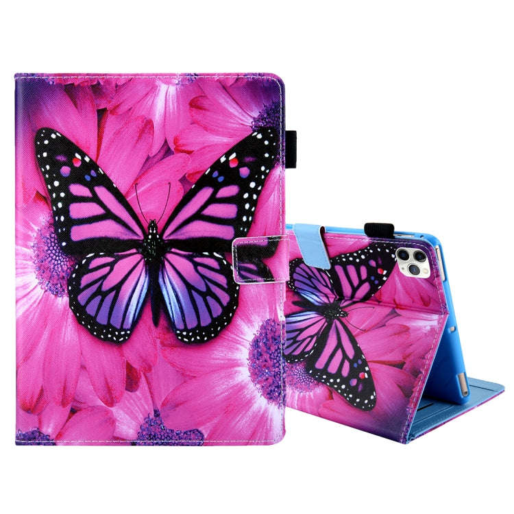 For iPad Pro 11 (2020) & (2018) Painted Pattern Tablet PC Protective Leather Case with Bracket & ...
