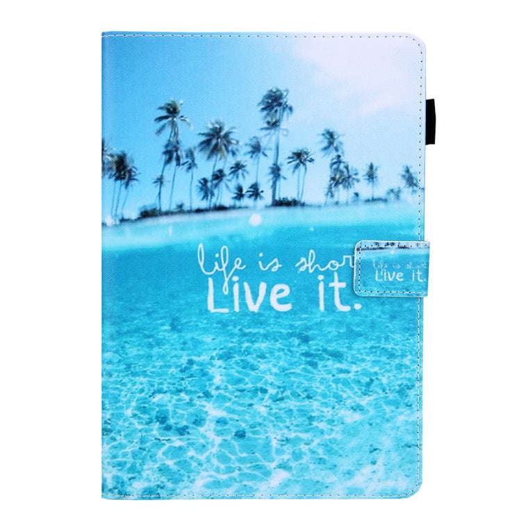 For iPad Pro 11 (2020) & (2018) Painted Pattern Tablet PC Protective Leather Case with Bracket & ...