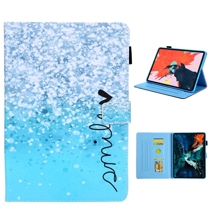 For iPad Pro 11 (2020) & (2018) Painted Pattern Tablet PC Protective Leather Case with Bracket & ...
