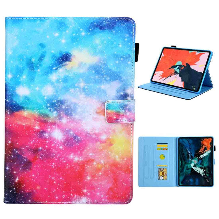 For iPad Pro 11 (2020) & (2018) Painted Pattern Tablet PC Protective Leather Case with Bracket & ...