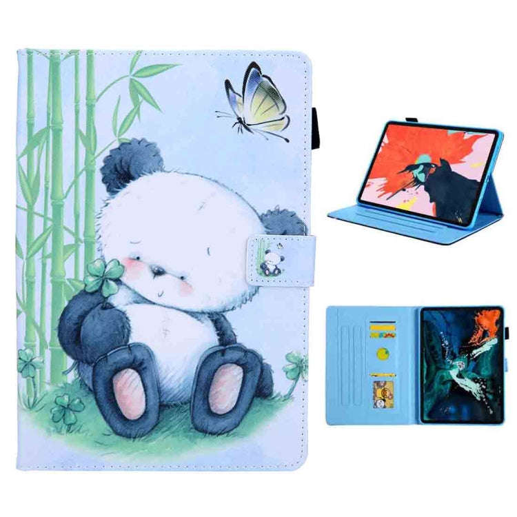 For iPad Pro 11 (2020) & (2018) Painted Pattern Tablet PC Protective Leather Case with Bracket & ...