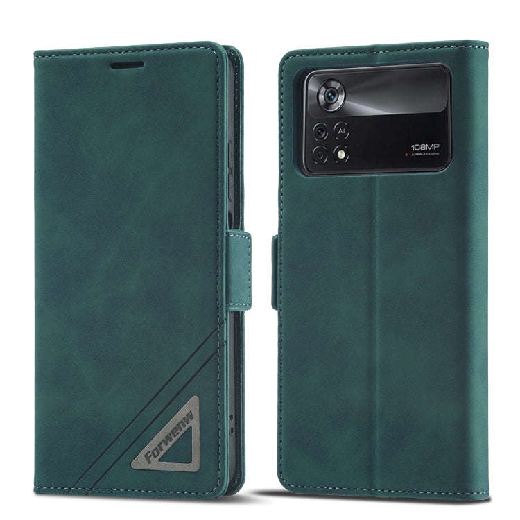 Forwenw Dual-side Buckle Leather Phone Case, For Xiaomi Redmi Note 10 Pro / Note 10 Pro Max, For ...