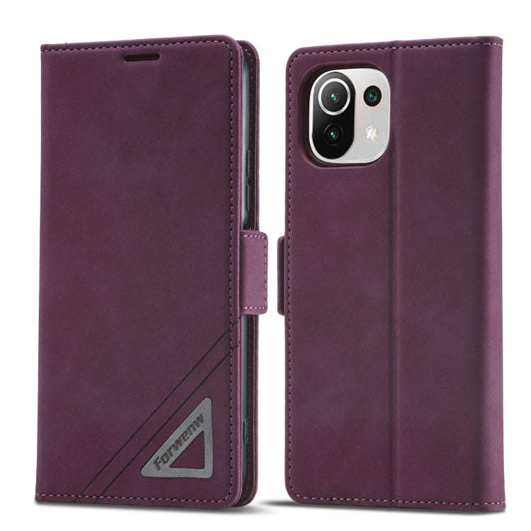 Forwenw Dual-side Buckle Leather Phone Case, For Xiaomi Redmi Note 10 Pro / Note 10 Pro Max, For ...