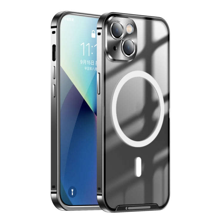 Frosted Metal Phone Case with Magnetic, For iPhone 13, For iPhone 13 Pro, For iPhone 13 Pro Max, ...