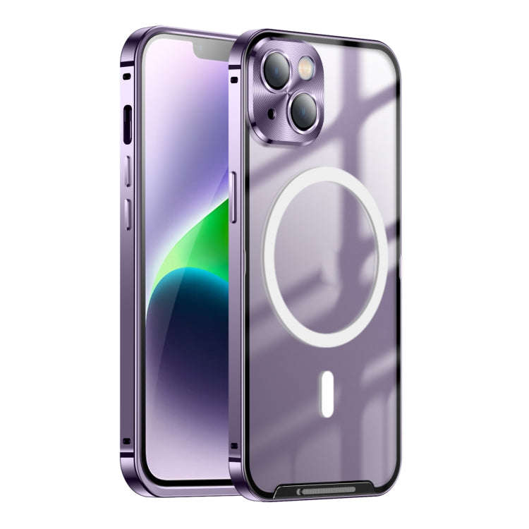 Frosted Metal Phone Case with Magnetic, For iPhone 13, For iPhone 13 Pro, For iPhone 13 Pro Max, ...