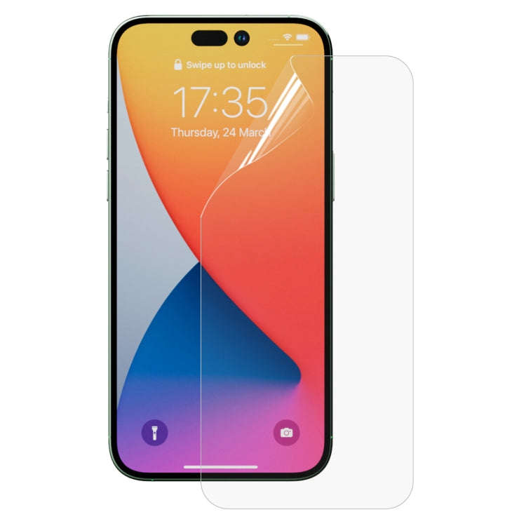 25 PCS Full Screen Protector Explosion-proof Hydrogel Film, For iPhone 14 Pro Max(25 PCS), For iP...