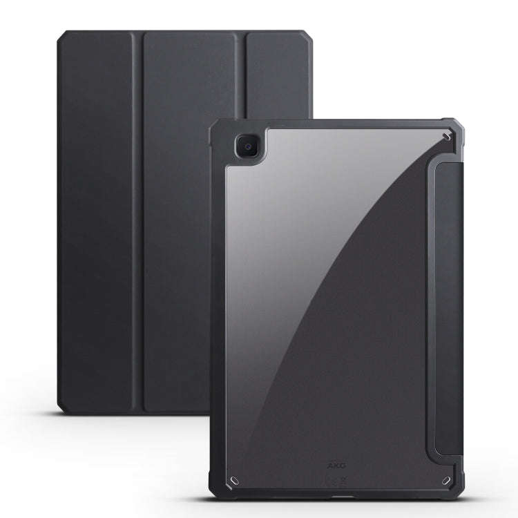 Acrylic 3-folding Smart Leather Tablet Case, For iPad 9.7 2018/2017, For iPad 10.2 2021/2020/2019...