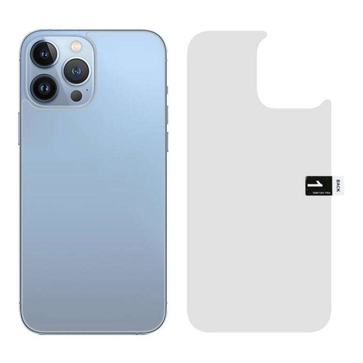 Full Screen Protector Explosion-proof Hydrogel Back Film, For iPhone 14 Pro Max(1 PC), For iPhone...