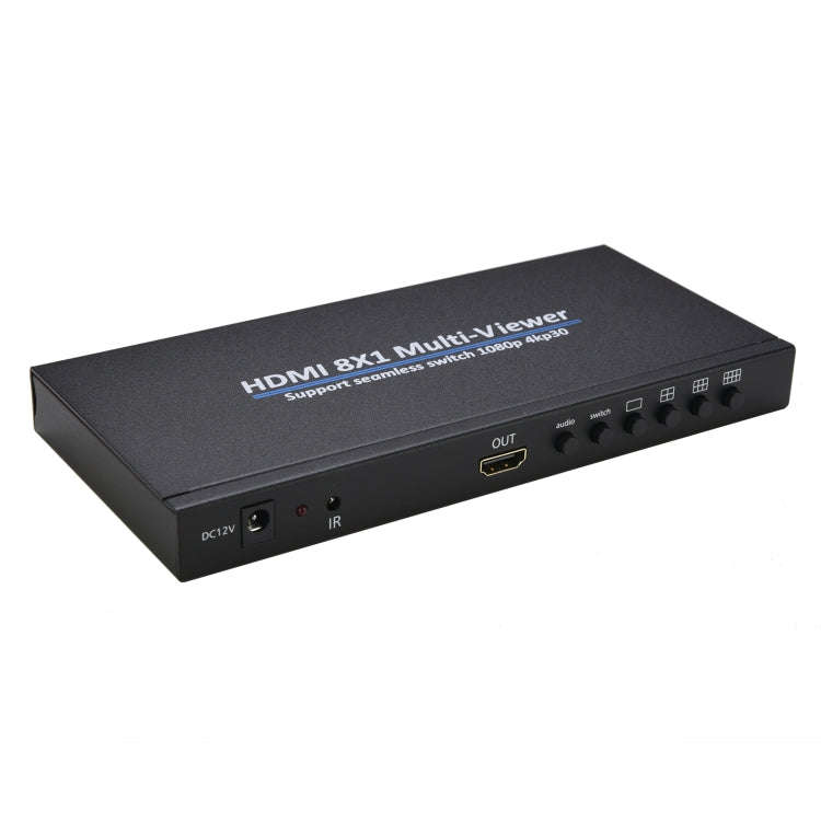 NK-818 HDMI 8x1 Multi-Viewer Supports Seamless Switch 1080P, US Plug, NK-818, US Plug