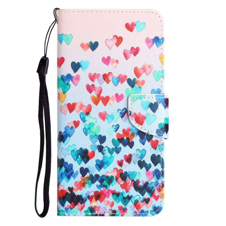 Colored Drawing Leather Phone Case, For iPhone 14 Pro Max, For iPhone 13, For iPhone 13 mini
