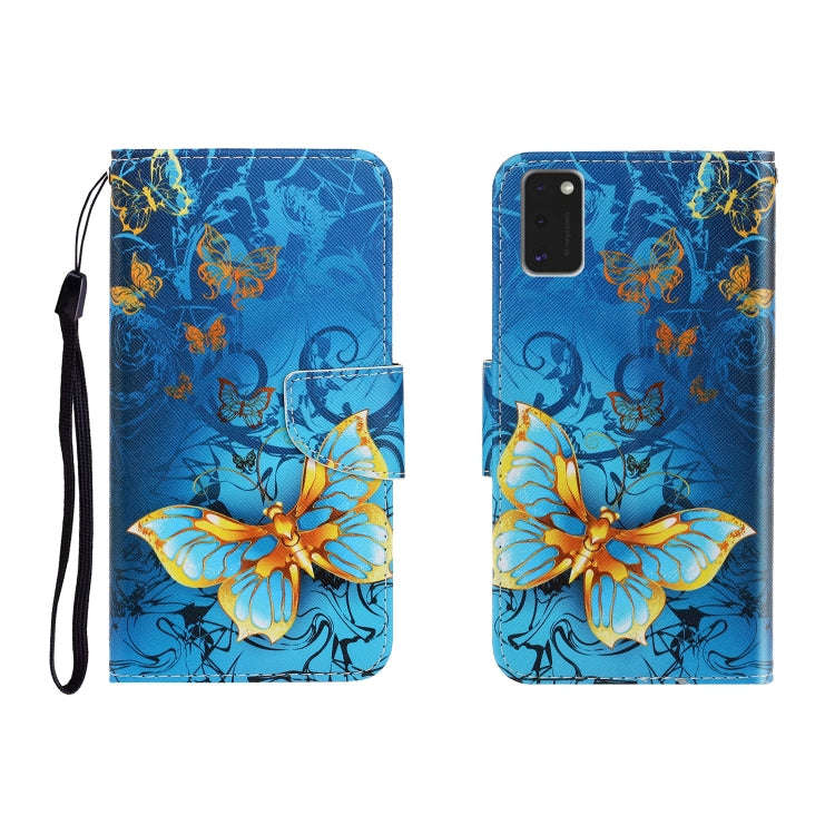 Colored Drawing Horizontal Flip Leather Case with Holder & Card Slot & Wallet, For Galaxy A41, Fo...