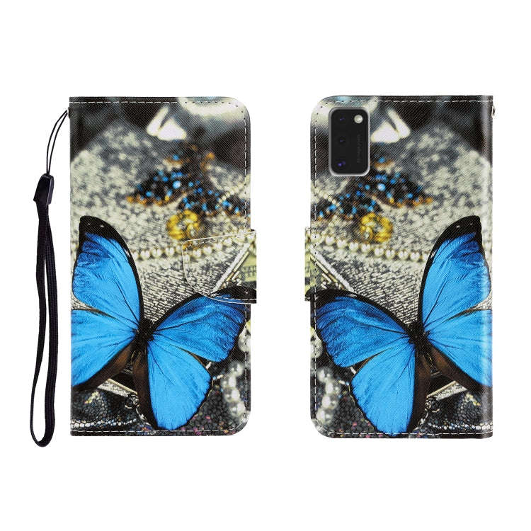 Colored Drawing Horizontal Flip Leather Case with Holder & Card Slot & Wallet, For Galaxy A41, Fo...
