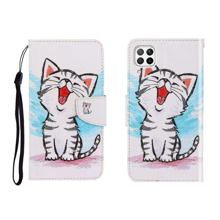 Colored Drawing Horizontal Flip Leather Case with Holder & Card Slot & Wallet, For Galaxy A41, Fo...