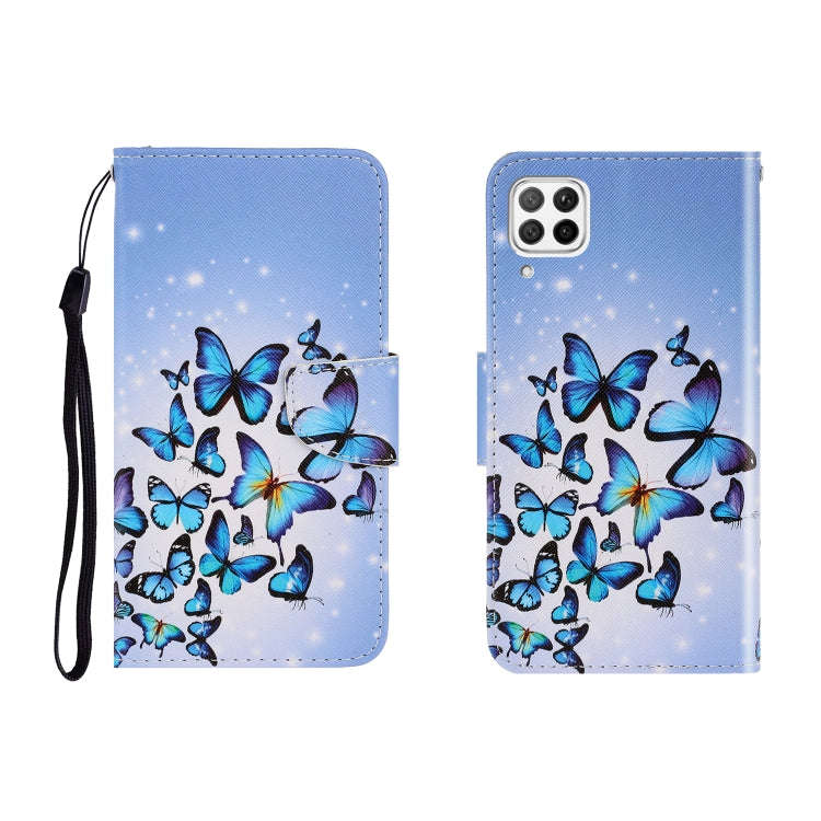 Colored Drawing Horizontal Flip Leather Case with Holder & Card Slot & Wallet, For Galaxy A41, Fo...