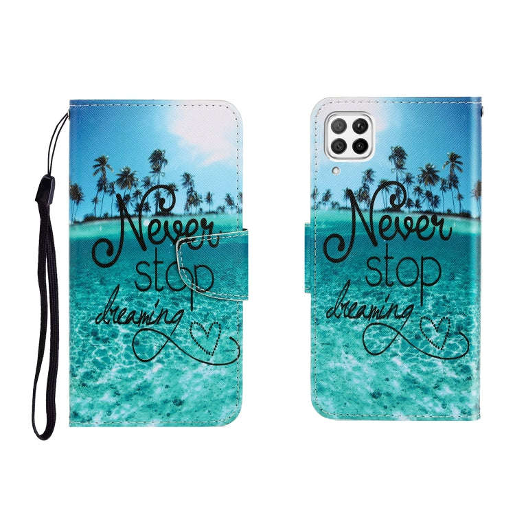 Colored Drawing Horizontal Flip Leather Case with Holder & Card Slot & Wallet, For Galaxy A41, Fo...