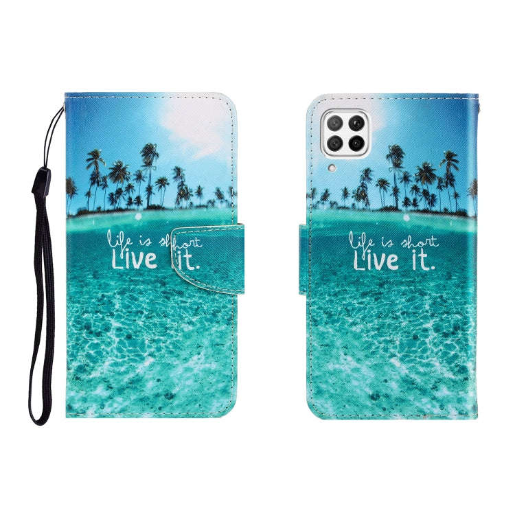 Colored Drawing Horizontal Flip Leather Case with Holder & Card Slot & Wallet, For Galaxy A41, Fo...