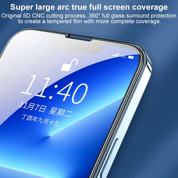 10 PCS WEKOME 9D Curved HD Tempered Glass Film, (10pcs)
