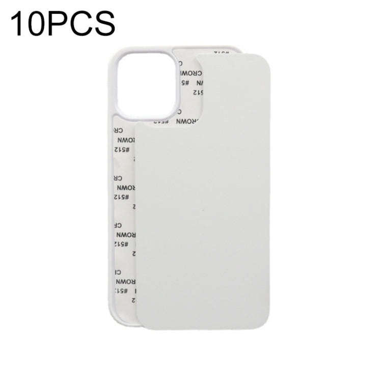 2D Blank Sublimation Phone Case, For iPhone 14 10 PCS, For iPhone 14 Plus 10 PCS, For iPhone 14 P...