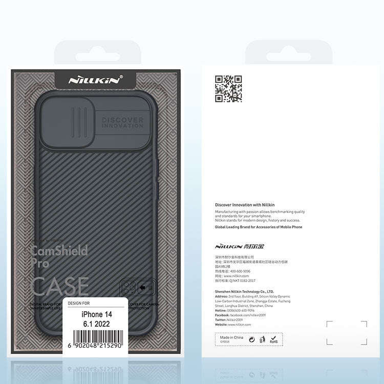 NILLKIN CamShield Pro Protective Phone Case, For iPhone 14, For iPhone 14 Pro, For iPhone 14 Plus