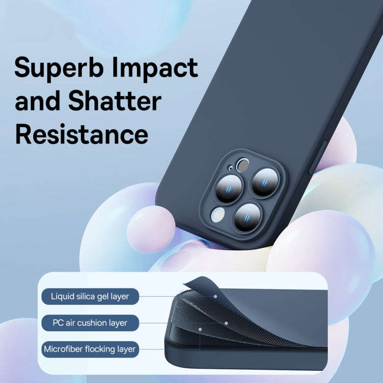 Baseus Liquid Silica Gel Phone Case, For iPhone 14 Pro